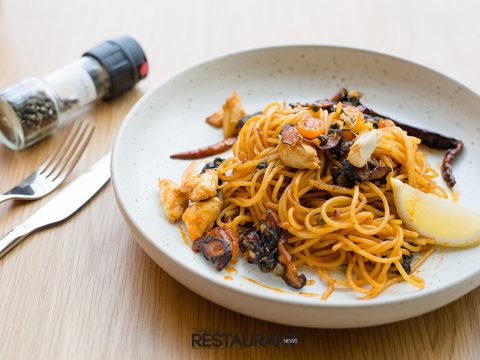 Spicy Crab Spaghetti